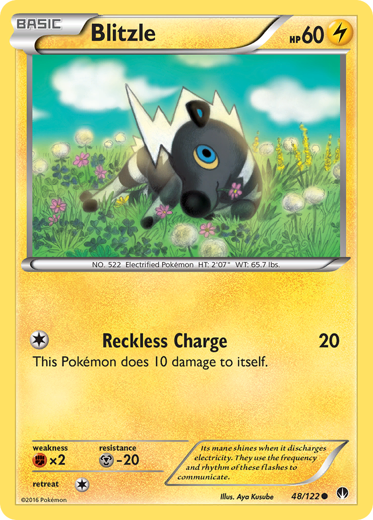 Blitzle (48/122) [XY: BREAKpoint] | Galactic Gamez