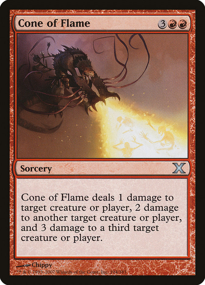 Cone of Flame [Tenth Edition] | Galactic Gamez