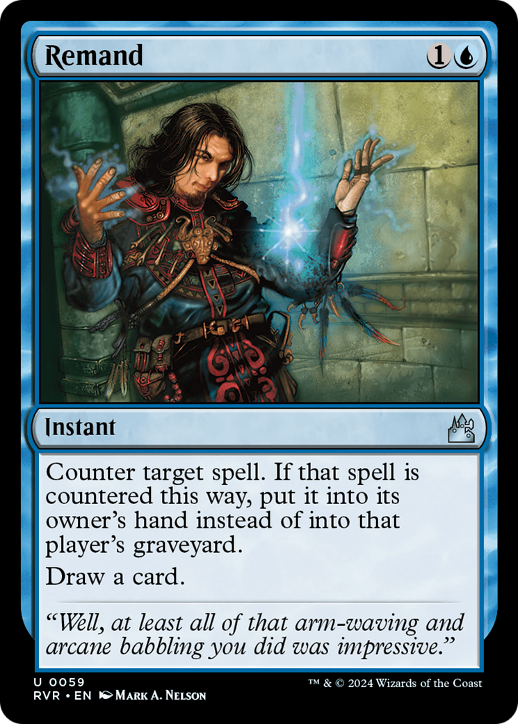 Remand [Ravnica Remastered] | Galactic Gamez
