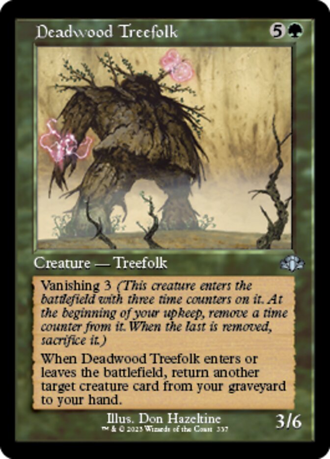 Deadwood Treefolk (Retro) [Dominaria Remastered] | Galactic Gamez