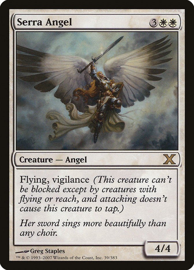 Serra Angel [Tenth Edition] | Galactic Gamez