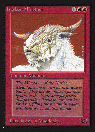 Hurloon Minotaur (IE) [Intl. Collectors’ Edition] | Galactic Gamez