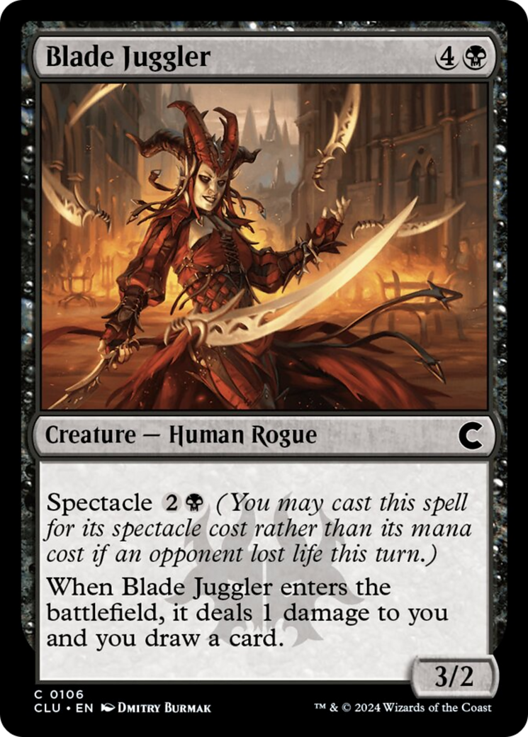 Blade Juggler [Ravnica: Clue Edition] | Galactic Gamez