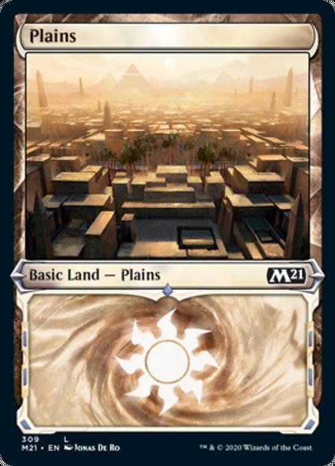 Plains (Showcase) [Core Set 2021] | Galactic Gamez