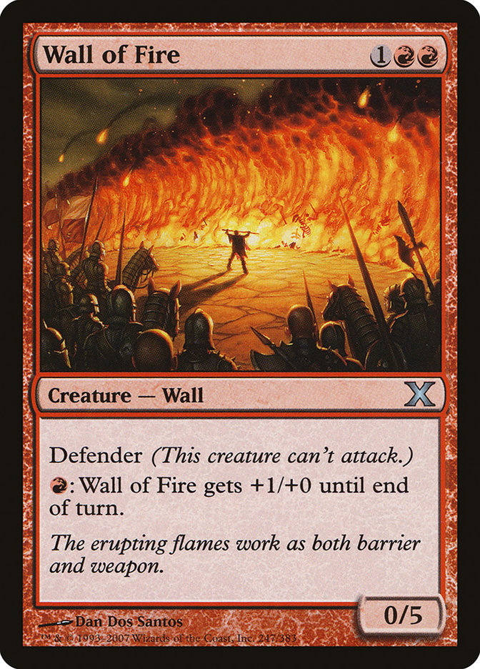 Wall of Fire [Tenth Edition] | Galactic Gamez