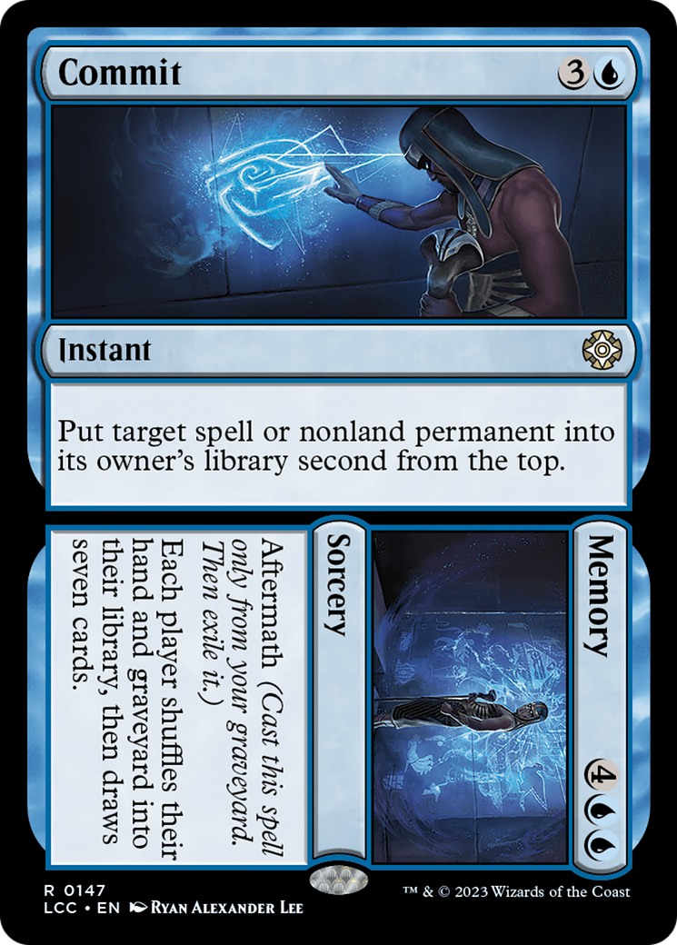 Commit // Memory [The Lost Caverns of Ixalan Commander] | Galactic Gamez