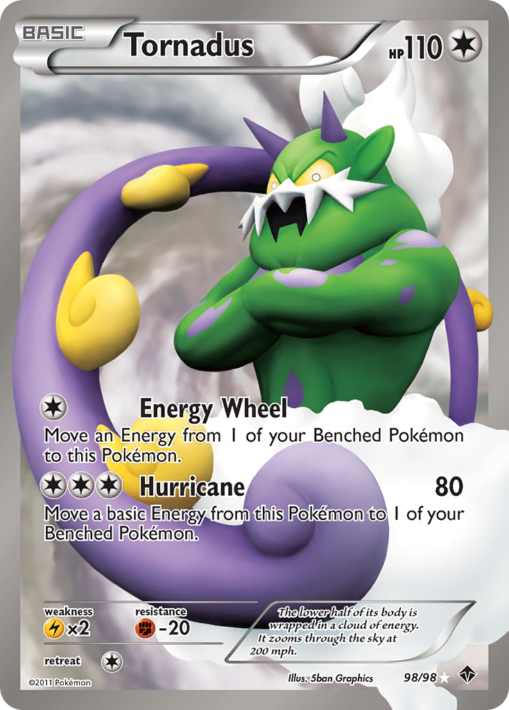 Tornadus (98/98) [Black & White: Emerging Powers] | Galactic Gamez