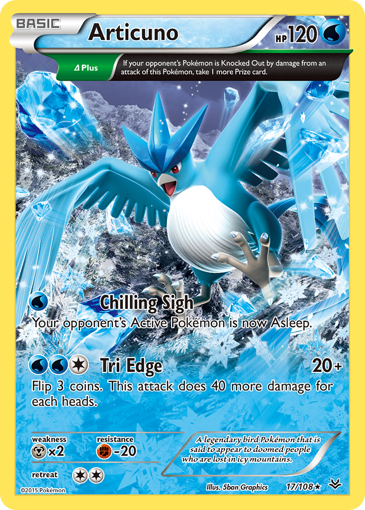 Articuno (17/108) [XY: Roaring Skies] | Galactic Gamez