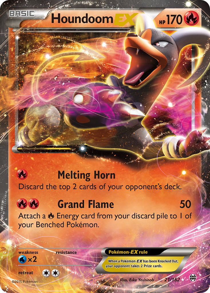 Houndoom EX (21/162) [XY: BREAKthrough] | Galactic Gamez