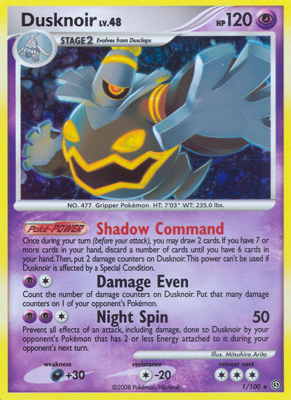 Dusknoir (1/100) [Diamond & Pearl: Stormfront] | Galactic Gamez