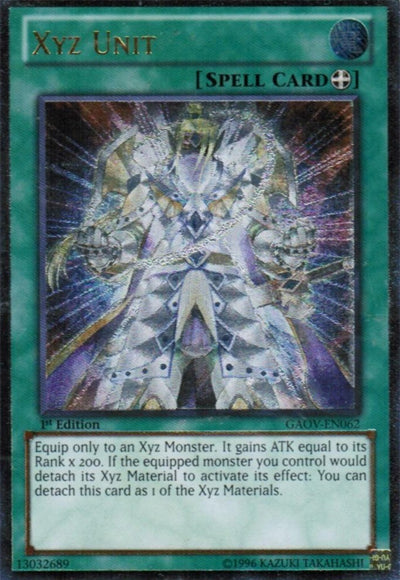 Xyz Unit (UTR) [GAOV-EN062] Ultimate Rare | Galactic Gamez