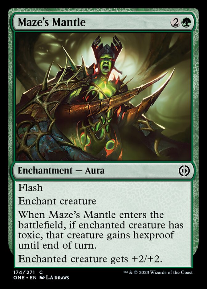 Maze's Mantle [Phyrexia: All Will Be One] | Galactic Gamez