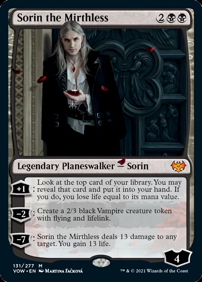 Sorin the Mirthless [Innistrad: Crimson Vow] | Galactic Gamez