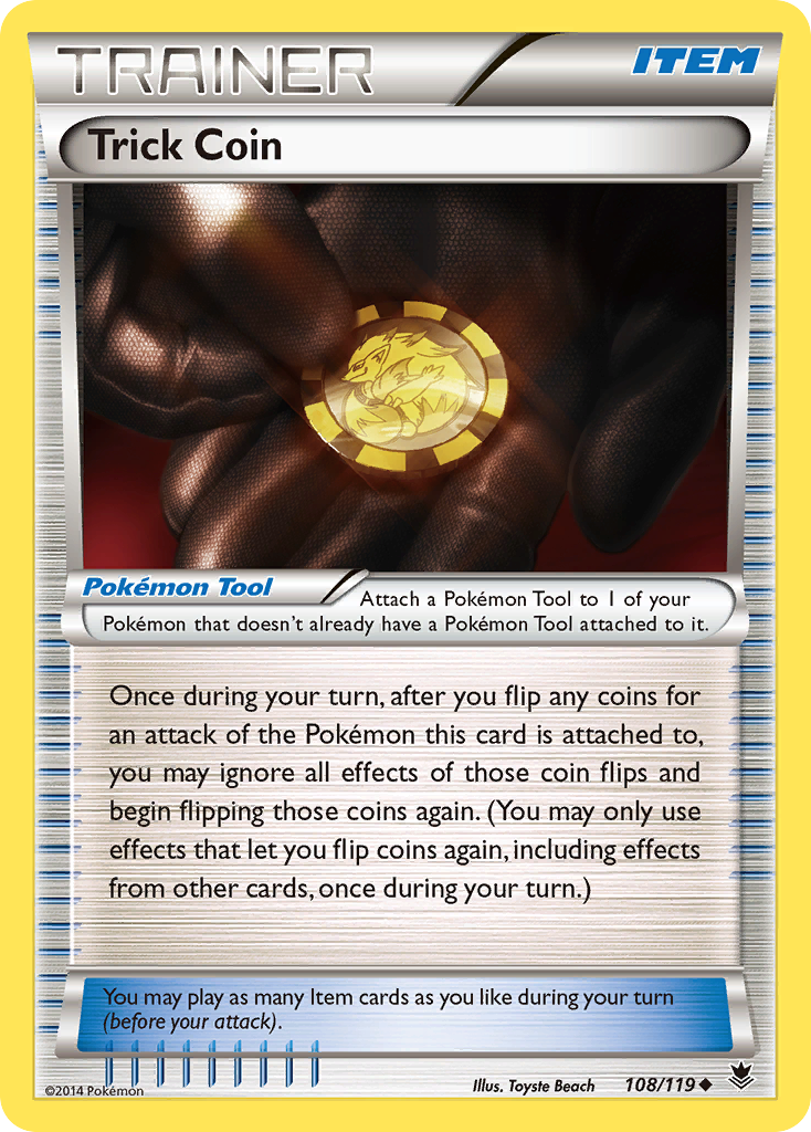 Trick Coin (108/119) [XY: Phantom Forces] | Galactic Gamez