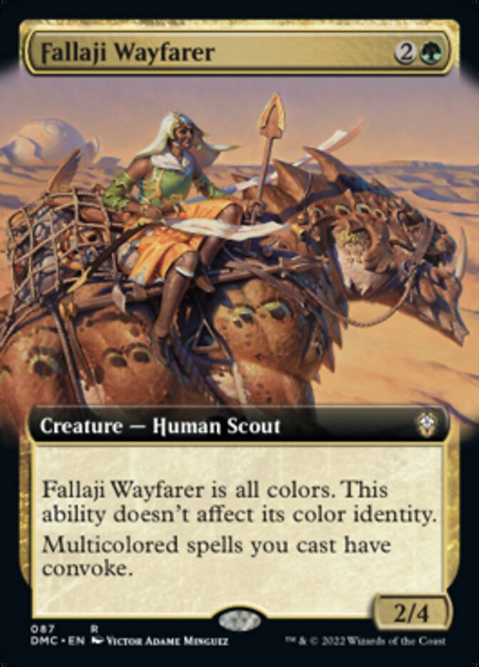 Fallaji Wayfarer (Extended Art) [Dominaria United Commander] | Galactic Gamez