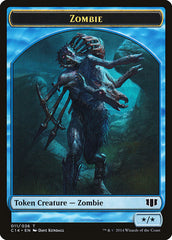 Ape // Zombie (011/036) Double-sided Token [Commander 2014 Tokens] | Galactic Gamez