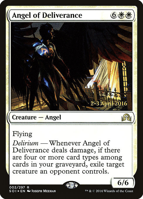 Angel of Deliverance [Shadows over Innistrad Promos] | Galactic Gamez