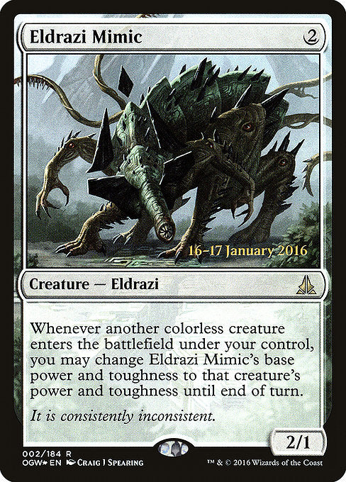 Eldrazi Mimic [Oath of the Gatewatch Promos] | Galactic Gamez