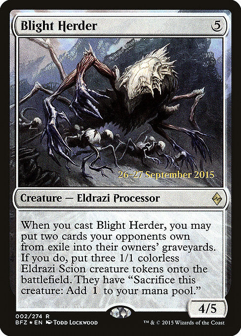 Blight Herder [Battle for Zendikar Promos] | Galactic Gamez