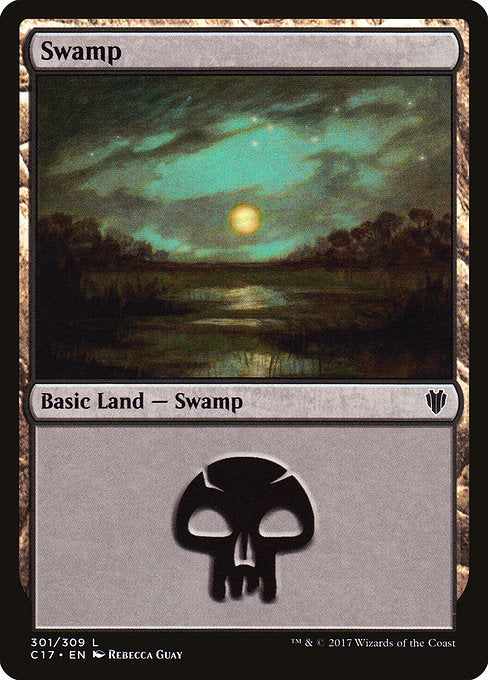 Swamp [Commander 2017] | Galactic Gamez
