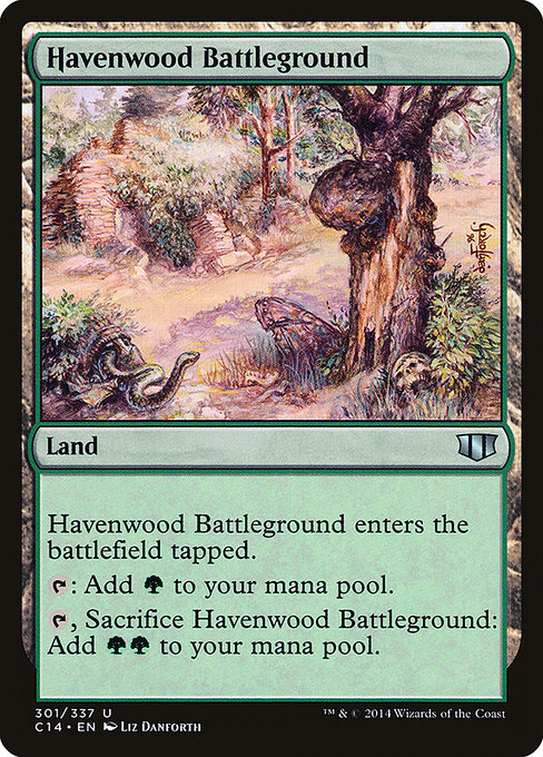 Havenwood Battleground [Commander 2014] | Galactic Gamez