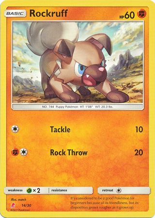 Rockruff (14/30) [Sun & Moon: Trainer Kit - Lycanroc] | Galactic Gamez