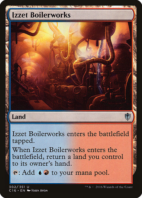 Izzet Boilerworks [Commander 2016] | Galactic Gamez