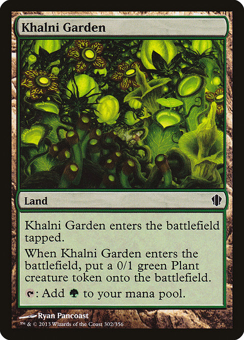 Khalni Garden [Commander 2013] | Galactic Gamez