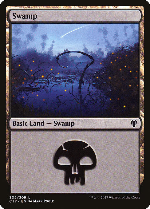 Swamp [Commander 2017] | Galactic Gamez