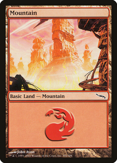 Mountain [Mirrodin] | Galactic Gamez