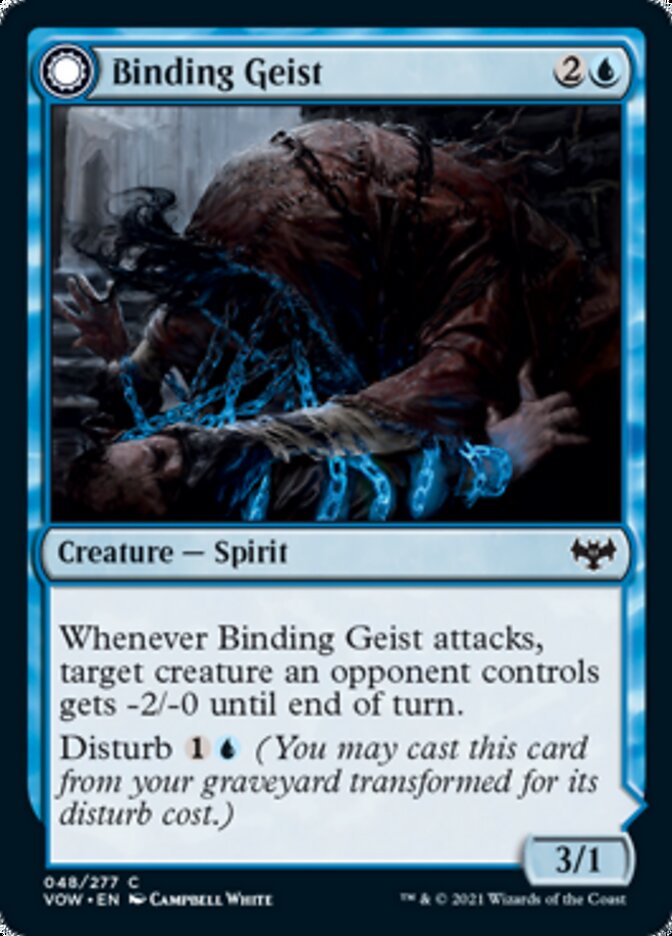 Binding Geist // Spectral Binding [Innistrad: Crimson Vow] | Galactic Gamez