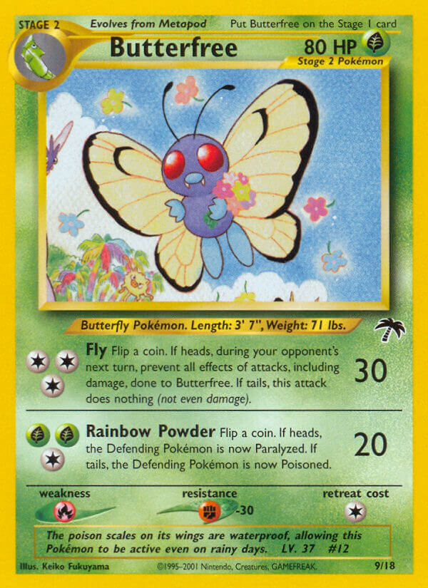 Butterfree (9/18) [Southern Islands] | Galactic Gamez