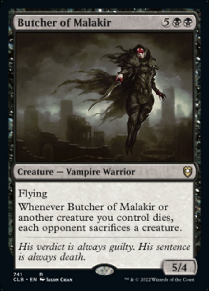 Butcher of Malakir [Commander Legends: Battle for Baldur's Gate] | Galactic Gamez