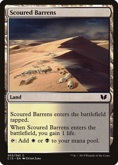 Scoured Barrens [Commander 2015] | Galactic Gamez