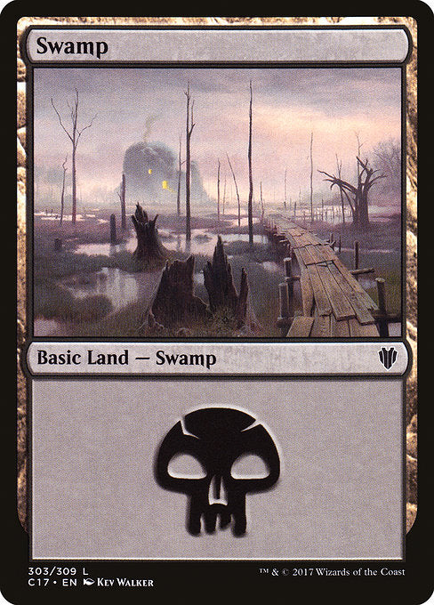 Swamp [Commander 2017] | Galactic Gamez