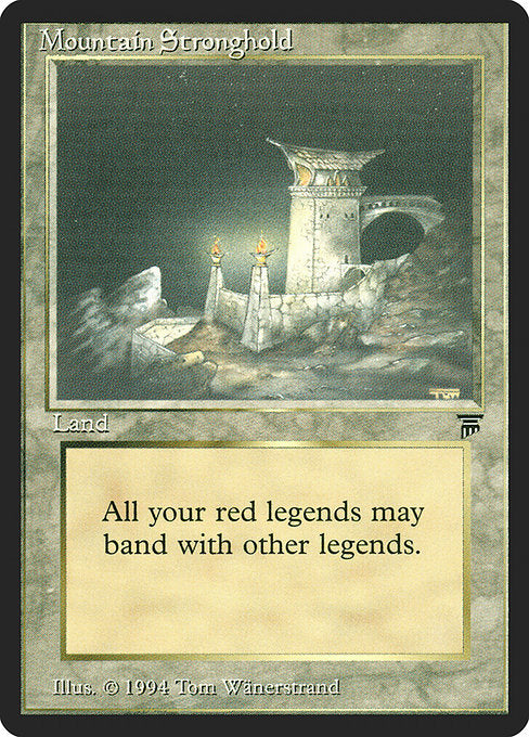 Mountain Stronghold [Legends] | Galactic Gamez