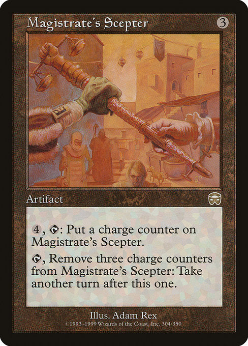 Magistrate's Scepter [Mercadian Masques] | Galactic Gamez