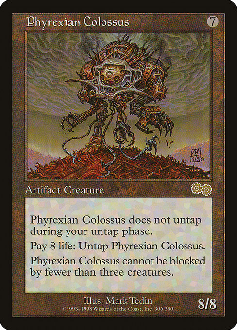 Phyrexian Colossus [Urza's Saga] | Galactic Gamez