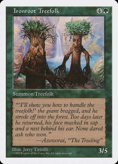 Ironroot Treefolk [Fifth Edition] | Galactic Gamez