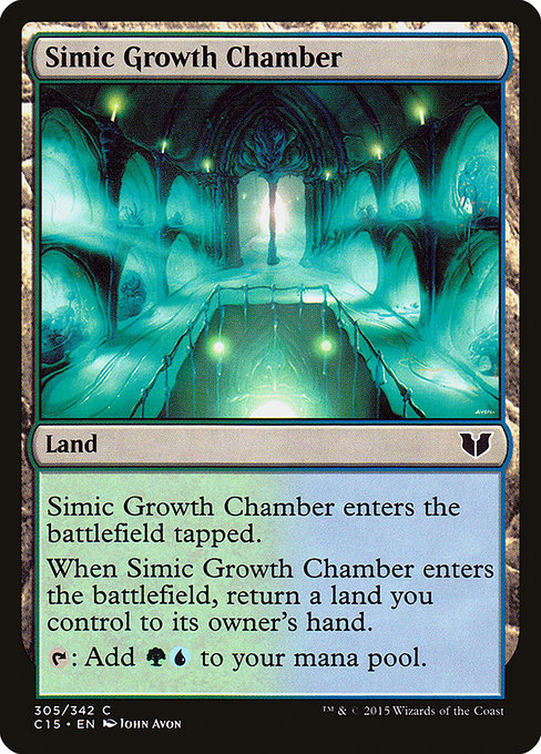 Simic Growth Chamber [Commander 2015] | Galactic Gamez