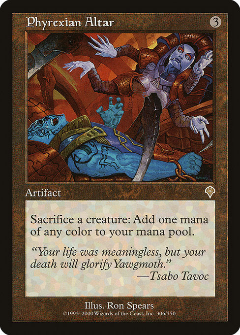Phyrexian Altar [Invasion] | Galactic Gamez