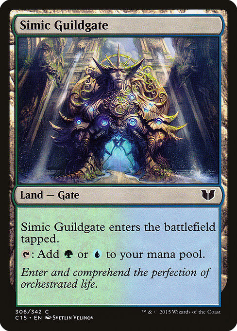 Simic Guildgate [Commander 2015] | Galactic Gamez