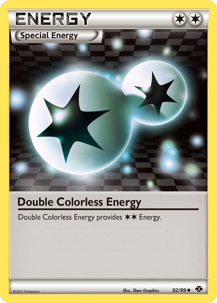 Double Colorless Energy (92/99) [Black & White: Next Destinies] | Galactic Gamez