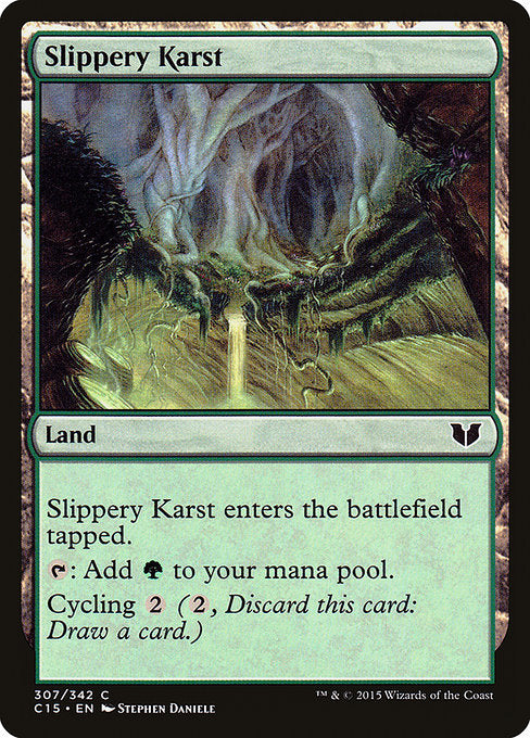 Slippery Karst [Commander 2015] | Galactic Gamez