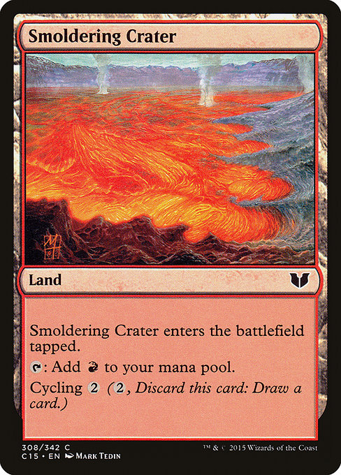 Smoldering Crater [Commander 2015] | Galactic Gamez