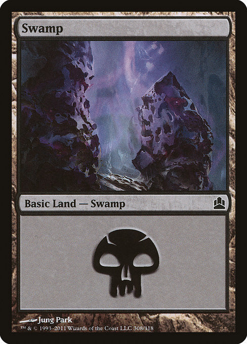 Swamp [Commander 2011] | Galactic Gamez