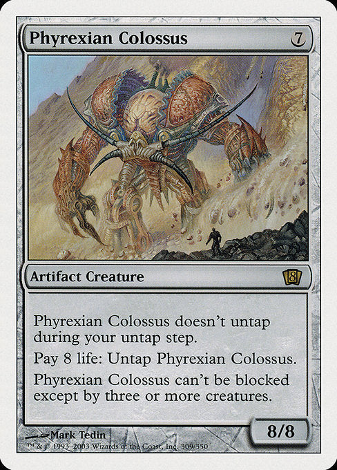 Phyrexian Colossus [Eighth Edition] | Galactic Gamez