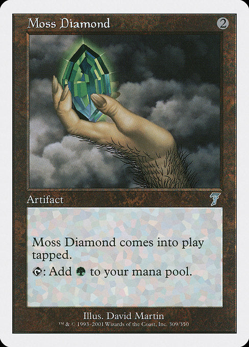 Moss Diamond [Seventh Edition] | Galactic Gamez