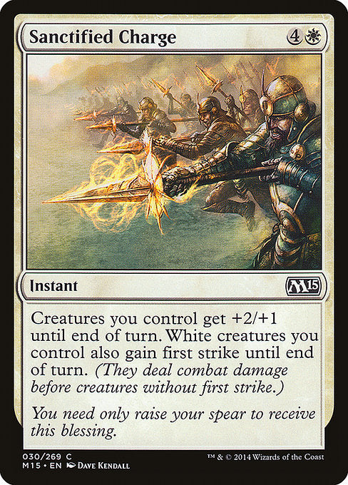 Sanctified Charge [Magic 2015] | Galactic Gamez