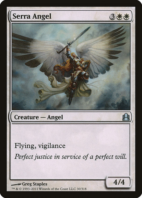 Serra Angel [Commander 2011] | Galactic Gamez